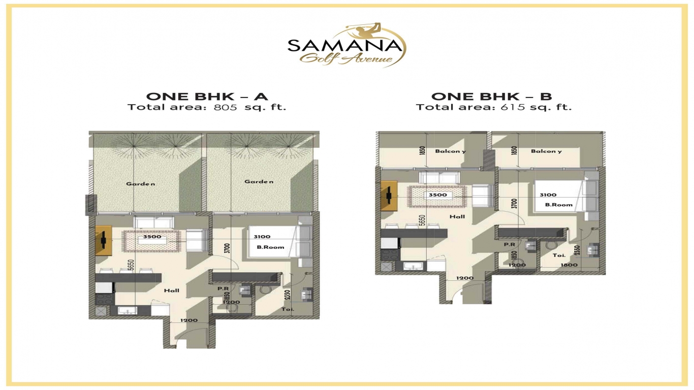 Samana Golf Avenue Dubai Studio city-Samana Golf Avenue plan1.jpg